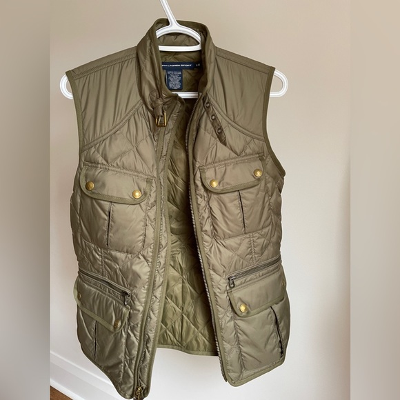 Ralph Lauren - Quilted utility vest - Size Large Womens - Picture 1 of 4